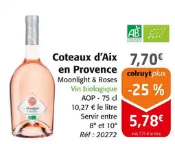 Colruyt Moonlight & Roses Coteaux d’aix en provence offre