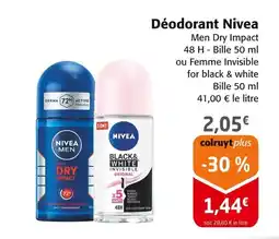 Colruyt Nivea Déodorant offre