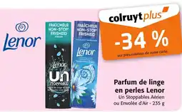 Colruyt Lenor Parfum de linge en perles offre