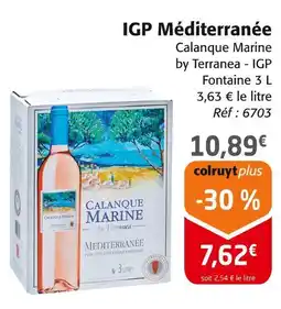 Colruyt Terranea IGP Méditerranée offre