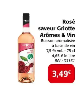 Colruyt ARÔMES & VIN Rosé saveur griotte offre