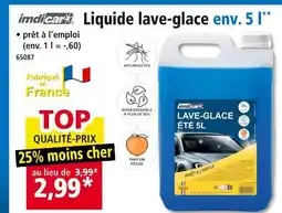 Norma IMDICAR Liquide lave-glace env. 5 l offre