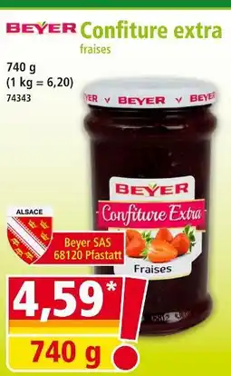 Norma Beyer Confiture extra fraises offre