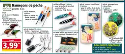 Norma AllGear Hameçons de pêche offre