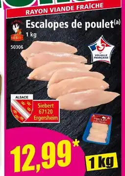 Norma Siebert Escalopes de poulet offre