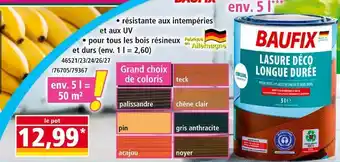 Norma Baufix Lasure déco offre
