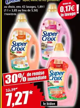 Norma SUPER CROIX Lessive liquide offre