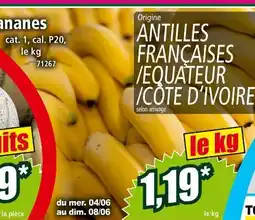 Norma Bananes offre