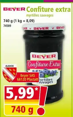 Norma Beyer Confiture extra offre