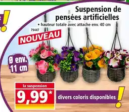 Norma Suspension de pensées artificielles offre