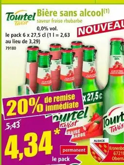 Norma Tourtel Twist Bière sans alcool offre