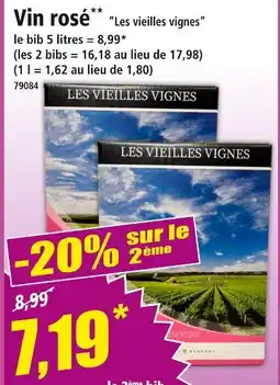Norma Les vieilles vignes Vin rosé offre