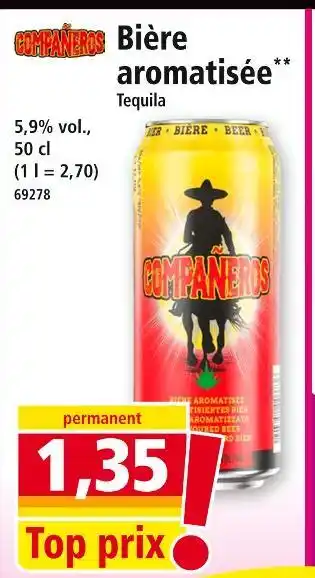 Norma COMPANEROS Bière aromatisée Tequila offre