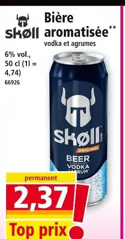 Norma Skøll Bière aromatisée vodka et agrumes offre