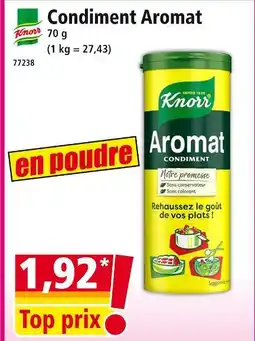 Norma Knorr Condiment Aromat offre