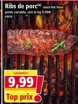 Norma Ribs de porc offre