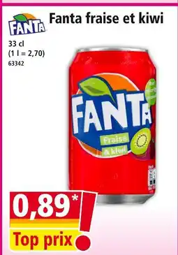 Norma Fanta Fanta fraise et kiwi offre
