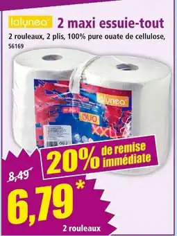 Norma Lalynea 2 maxi essuie-tout offre
