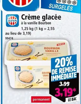 Norma RIVA Crème glacée offre
