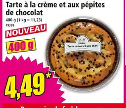 Norma Tarte à la crème et aux pépites de chocolat offre