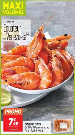 Netto Crevettes cuites offre