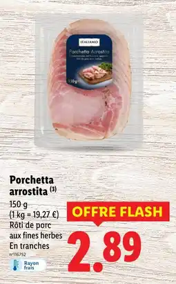 Lidl ITALIAMO Porchetta arrostita offre