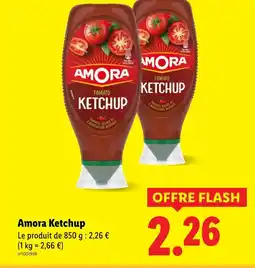 Lidl Amora Tomato ketchup offre