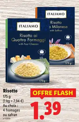 Lidl ITALIAMO Risotto offre