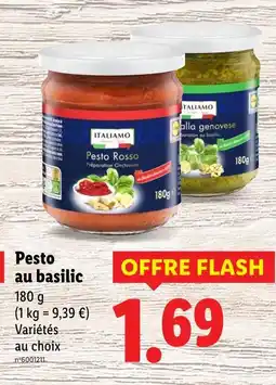 Lidl ITALIAMO Pesto Rosso, Pesto alla genovese offre
