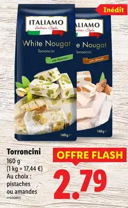 Lidl Italiamo White Nougat Torroncini offre