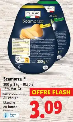 Lidl Italiamo Scamorza offre