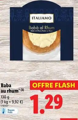 Lidl ITALIAMO Babà al rhum offre