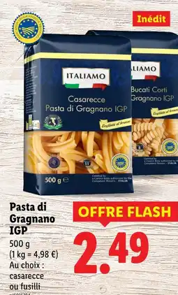Lidl ITALIAMO Pasta di Gragnano IGP offre