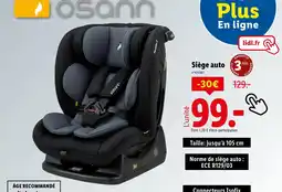 Lidl Osann Siège auto offre
