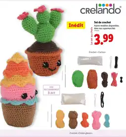 Lidl CRELANDO Set de crochet offre