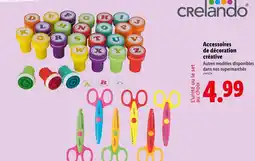 Lidl Crelando Accessoires de décoration créative offre