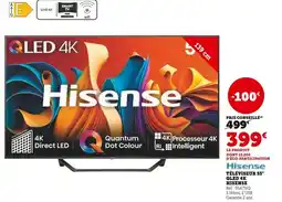Super U HISENSE Téléviseur 55 qled 4k offre