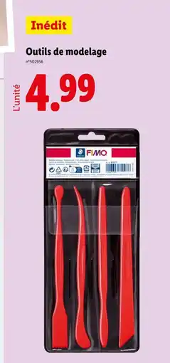 Lidl FIMO Outils de modelage offre