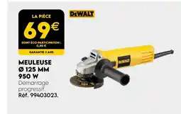 Tout faire matériaux DEWALT Meuleuse offre