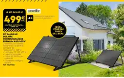 Tout faire matériaux MECAFER Kit panneau solaire photovoltaïque premium 420/430w offre