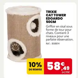 Animalis TRIXIE Cat Tower Edoardo 50cm offre