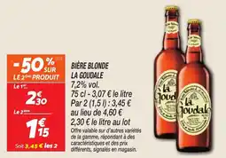 Netto Bière blonde la goudale offre