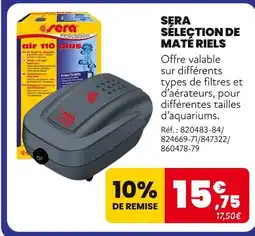 Animalis SERA Sélection de matériels offre