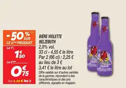 Netto Bière violette belzebuth offre