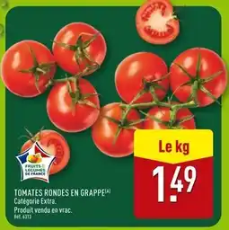 ALDI Fruits & Légumes de France Tomates Rondes en Grappe offre