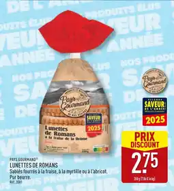 ALDI PAYS GOURMAND Lunettes de romans offre