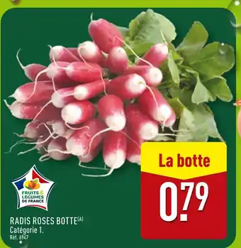 ALDI RADIS ROSES BOTTE offre