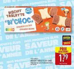 ALDI Petit Choisi Biscuit tablette Bi' Choc offre