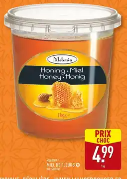 ALDI MELONIA Honing Miel Honey Honig offre