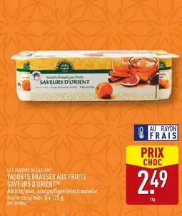 ALDI Les Jardins de Laylah Yaourts brassés aux fruits saveurs d'orient offre